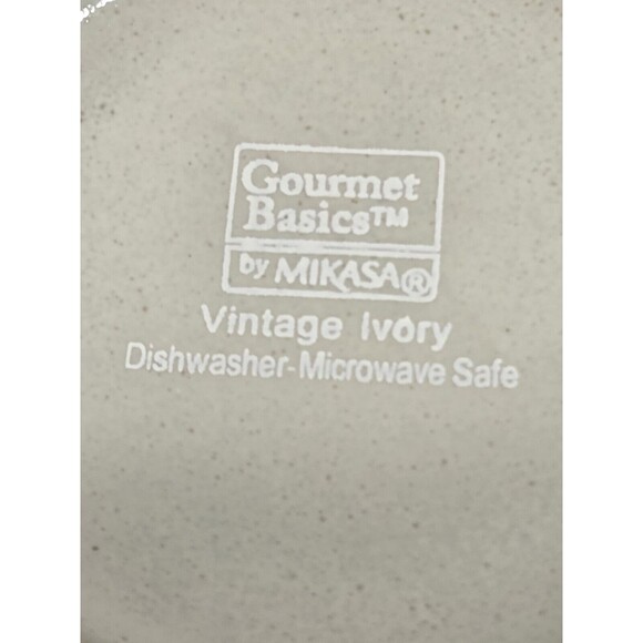 Gourmet Basics By Mikasa Vintage Ivory Mug Cup - Picture 8 of 8